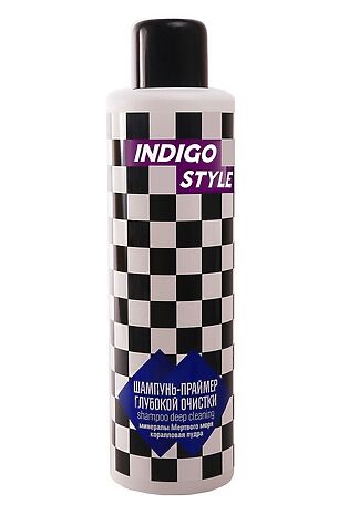 KRISTALLER Indigo Шампунь-праймер глубокой очистки и подготовки к хим.процедурам, 1000 мл #1197496