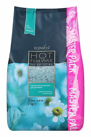 KRISTALLER Ital Wax Line Воск горячий плёночный для депиляции в гранулах / Hot Film Wax For Depilation Azulene, 2 кг #1198154