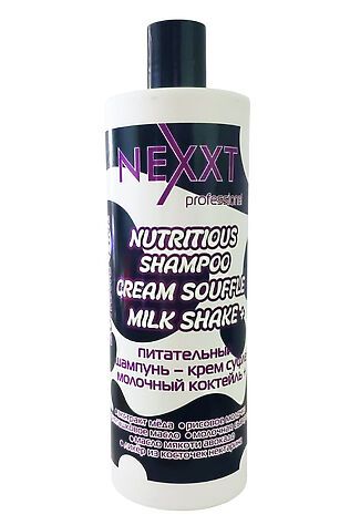 KRISTALLER Nexxt Питательный шампунь-крем суфле «Молочный коктейль» / Nutritious Shampoo Cream Suffle Milk Shake +, 500 мл #1198155