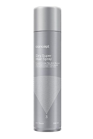 KRISTALLER Concept Сухой лак для волос экстрасильной фиксации / Dry Super Hair Spray, 300 мл #1199185