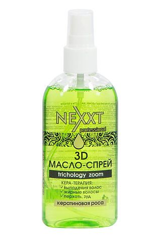 KRISTALLER Nexxt Масло-спрей кера-терапия от выпадения, жирности и перхоти «Кератиновая роса», 120 мл #1200771