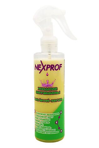KRISTALLER Nexprof Увлажняющая сыворотка для роста волос «Жидкие витамины» / Two Level Serum, 200 мл #1200788
