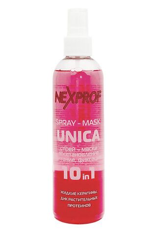KRISTALLER Nexxt Спрей-маска восстановление, питание, фиксациия 10 в 1 / Unica, 250 мл #1201085