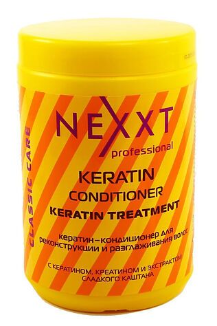 KRISTALLER Nexxt Кератин-кондиционер для реконструкции и/или выпрямления волос, 1000 мл #1201376