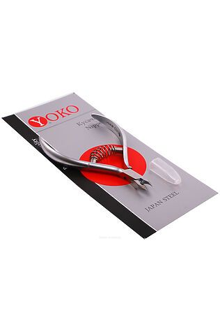 KRISTALLER YOKO Кусачки маникюрные для кутикулы / Professional Quality SK 015/5, спиральная пружина, ручная заточка, 5,5 мм #1202196
