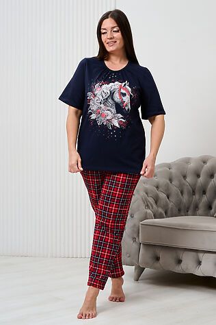 НАТАЛИ Костюм с брюками 9091 #1203652