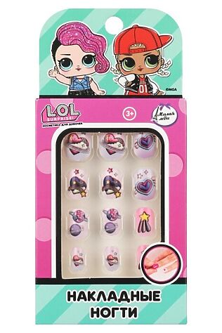 URAL TOYS Накладные ногти 'Лол' #1204166