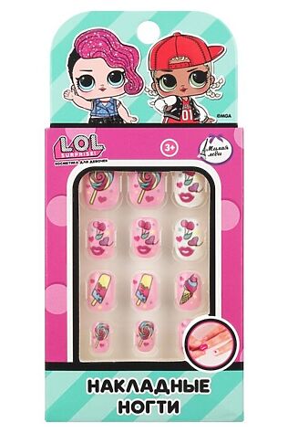 URAL TOYS Накладные ногти 'Лол' #1204167