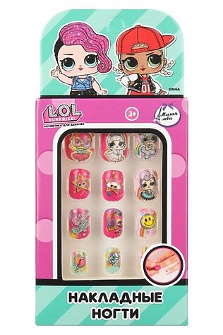 URAL TOYS Накладные ногти 'Лол' #1204168