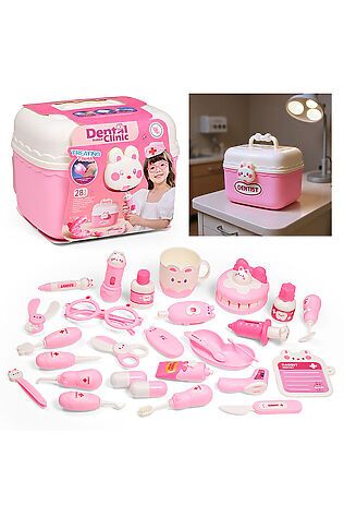 URAL TOYS Набор доктора 'Маленький стоматолог' в чемодане #1205586
