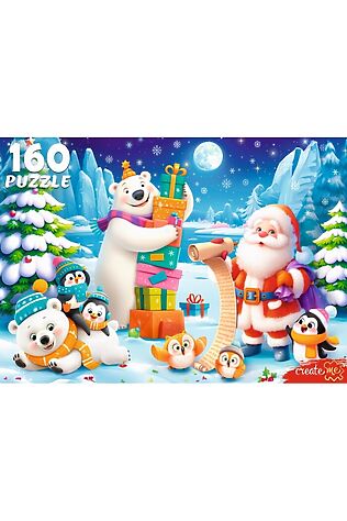 URAL TOYS Пазлы 160 'Праздничная суета' #1206013