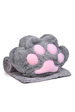 URAL TOYS Мягкая игрушка 'Лапка' с пледом (110х160) #1206101