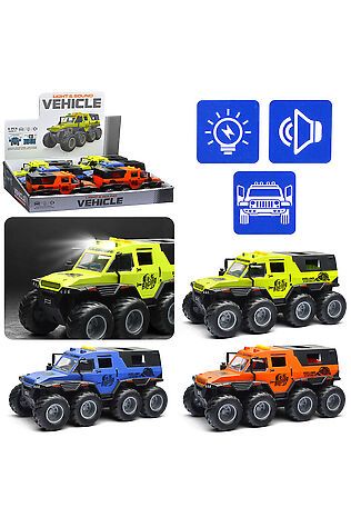 URAL TOYS Машина 'Завоеватель' в коробке #1206288