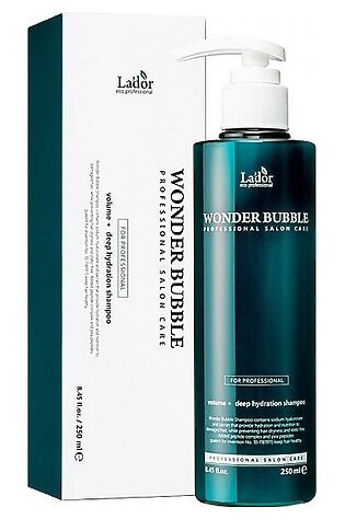 KRISTALLER Lador Шампунь для глубокого увлажнения и придания объёма волосам / Wonder Bubble Shampoo, 250 мл #1209580