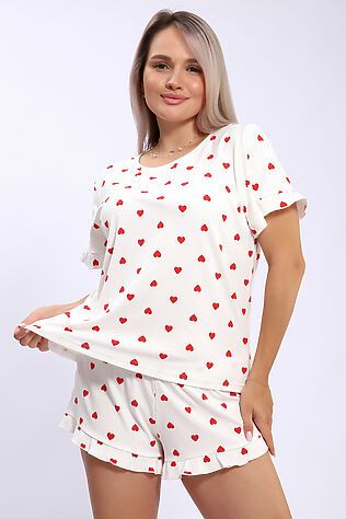 НАТАЛИ Пижама с шортами 940 LOVE #1210193