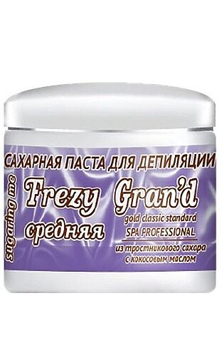 KRISTALLER Frezy Grand Сахарная паста для депиляции средняя из с кокосовым маслом, 750 мл #1212839