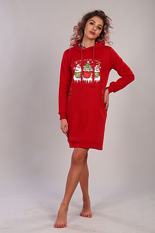 НАТАЛИ Туника с капюшоном 107 #1214303