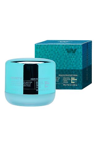 KRISTALLER Enough Крем для лица увлажняющий с церамидами и гиалуроновой кислотой / Secret With Acua HA Moisture Cream, 80 г #1216005