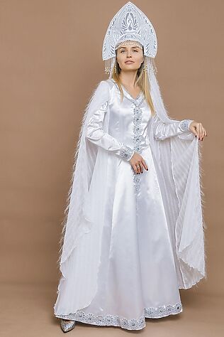 BATIK Костюм Снегурочка Царевна-Лебедь размер #1216664