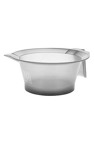KRISTALLER Dewal Beauty Чаша для краски прорезиненная DBHS47gray transparent, прозрачный серый, 260 мл #1216977