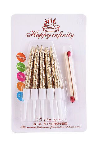 URAL TOYS Набор свечей 'Праздничный свет ' #1217138