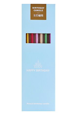 URAL TOYS Набор свечей 'Цветной металик' #1217143