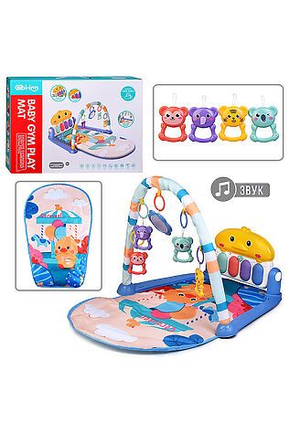 URAL TOYS Коврик развивающий 'Забавный цыпленок' в коробке #1217158