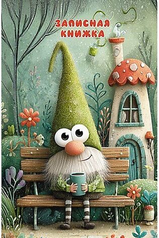 URAL TOYS Записная книжка - перевертыш 80л. А6 на гребне 'Забавное чаепитие' #1217166