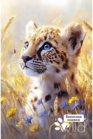 URAL TOYS Записная книжка - перевертыш 80л. А6 на гребне 'Дикие животные' #1217167