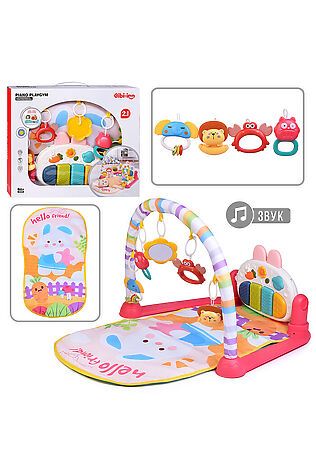 URAL TOYS Коврик развивающий 'Веселый малыш' в коробке #1217263