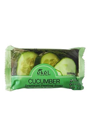 KRISTALLER Ekel Мыло косметическое с экстрактом огурца / Peeling Soap Cucumber, 150 г #1217438