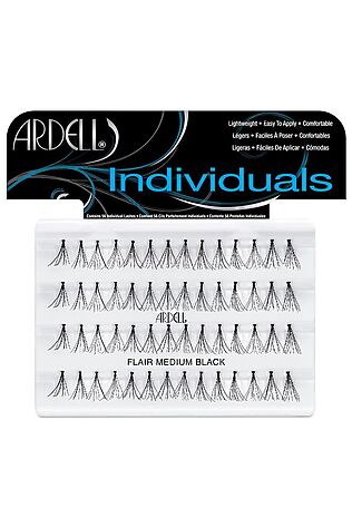 KRISTALLER Ardell Узелковые пучки ресниц / DuraLash, средние, черный #1217452