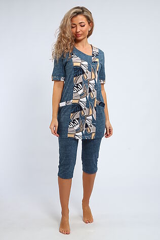 НАТАЛИ Костюм с бриджами 347 #1218151