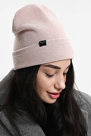 НАТАЛИ Шапка теплая в рубчик #1218389