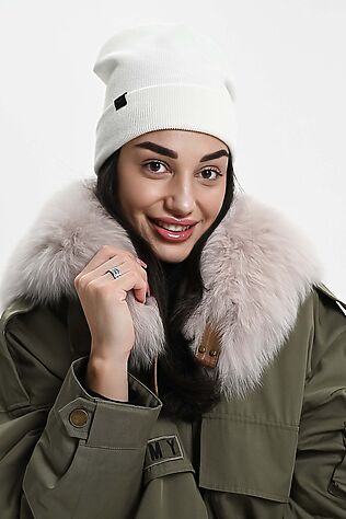 НАТАЛИ Шапка теплая в рубчик #1218391