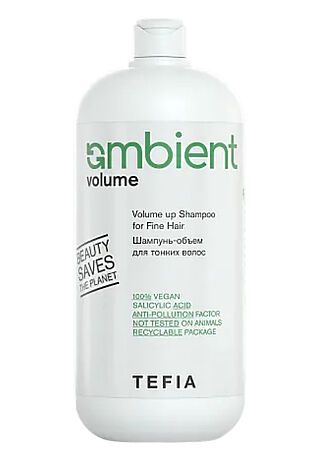 KRISTALLER TEFIA Ambient Шампунь-объем для тонких волос, 950 мл #1218927