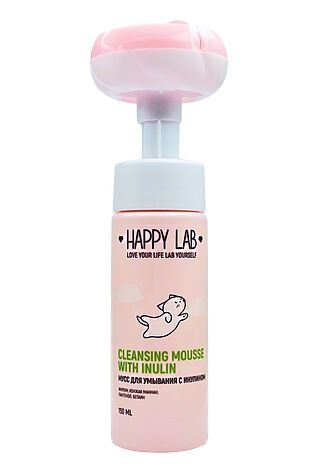 KRISTALLER Happy Lab Мусс для умывания с инулином для всех типов кожи, 150 мл #1219512