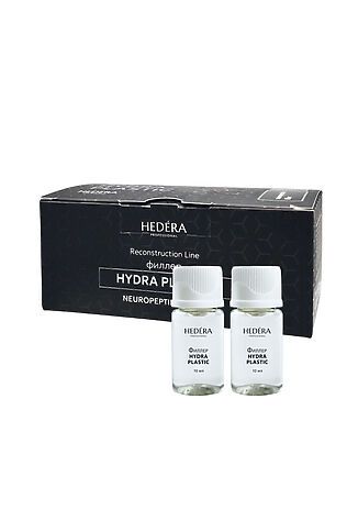 KRISTALLER Hedera Professional Филлер для восстановления поврежденных, пористых, сухих волос / HYDRA PLASTIC, 10 мл x 10 #1219515