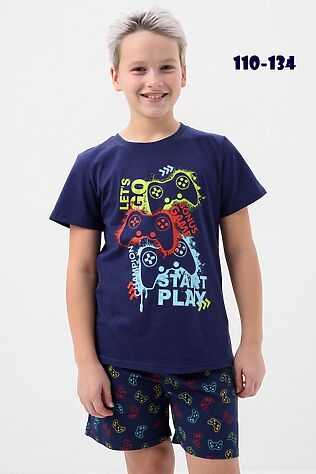 НАТАЛИ Пижама с шортами Азарт #1220361