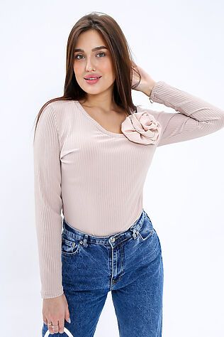 НАТАЛИ Лонгслив Роза #1220642