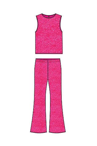 PLAYTODAY Комплект (Топ+Брюки) #1221074