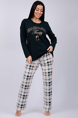 НАТАЛИ Пижама с брюками Шампань #1221390