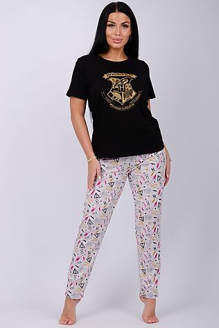 НАТАЛИ Пижама с брюками Хогвартс 2 #1221391