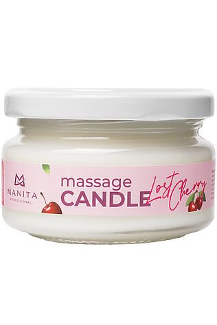 KRISTALLER Manita Professional Свеча массажная / Lost Cherry, 100 мл #1224546