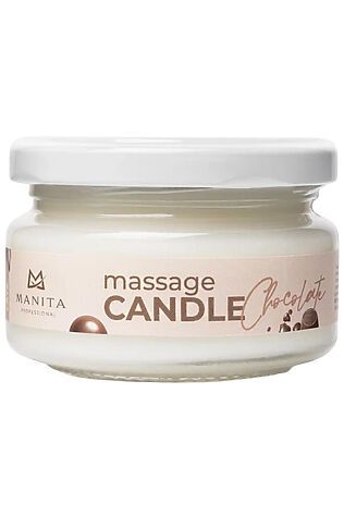 KRISTALLER Manita Professional Свеча массажная / Chocolate, 100 мл #1224549