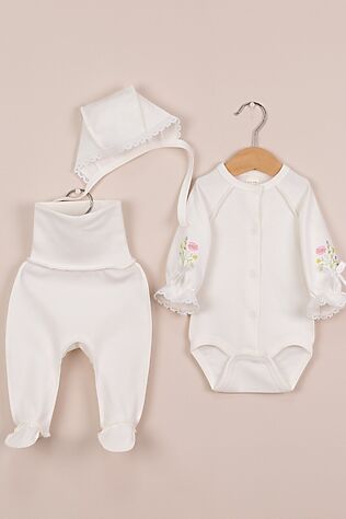 BABY BOOM Комплект (Боди+Ползунки+Чепчик) #1225611