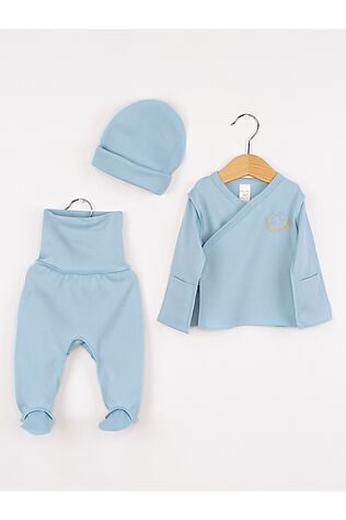 BABY BOOM Комплект (Распашонка+Ползунки+Шапочка) #1225690
