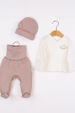 BABY BOOM Комплект (Распашонка+Ползунки+Шапочка) #1225691