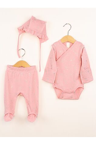 BABY BOOM Комплект (Боди+Ползунки+Чепчик) #1225768