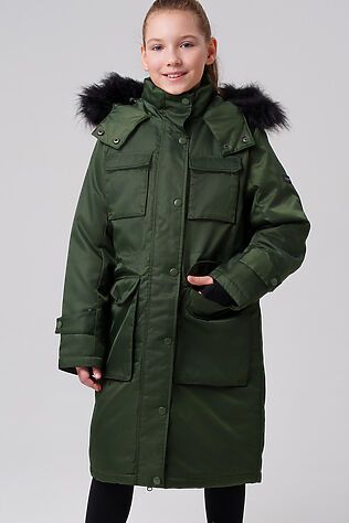 PLAYTODAY Пальто текстильное с полиуретановым покрытием для девочек #1226840